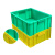 物流食品周转箱加厚特大号零件箱物料箱塑胶塑料盒超大箱子长方形 8号箱红色540*410*290mm