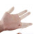 海斯迪克 加厚防滑护指 耐磨乳胶清洁手指套 米白色 2.5cm/S码(100只) HKT-290