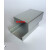 定制适用铝壳铝型材壳体铝外壳铝盒铝合金外壳DIY开孔壳体加工90*74 长度130mm银白/配面板