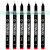 日本SNOWMAN雪人油性针管笔晶圆勾线笔OPS记号笔OPF防水速干画线笔OPM工业电子半导体 OPM红色 1支