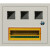 诺安跃 电表箱盒 PZ40 单相4 6明装8暗装嵌入式位10户配电箱 暗装电表箱6户 3天
