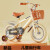 儿童自行车男孩女孩3-4-5-6-8-10岁小孩宝宝脚踏童车单车 米运动款-静音辅助轮 黄色 20寸建议身高125-150