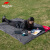 挪客NH挪客户外超轻口袋地布野餐垫便携春游垫子野餐布地席地垫 黑色大号(143*200)-NH1004