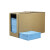 邦拭（BONSSUE）90301多功能擦拭布 蓝色便携式盒装工业擦拭布 30*35cm*300张/盒*6盒