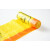适用于手提式黄色医用医疗废物包装垃圾袋加厚抽绳式自动收口穿绳 配60L(70*80*2.5丝)100只 常规