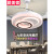 爱美者隐形风扇灯餐厅吊扇灯客厅卧室现代简约带灯一体吊灯北欧2023新款 48寸-七彩变光+变频遥控