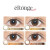 日本直邮 eRouge双周抛美瞳隐形眼镜6片装 直径14.5 9#Lucir Ochre褐色 0度平光