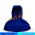 HKNA火狐狸23-6690电焊帽阻燃焊工帽防烫 23-6680z焊接披肩头套 236680XL蓝色加肥不加长