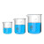 贝傅特 玻璃烧杯 实验器材化学高硼硅耐高温量杯加厚刻度量杯实验室玻璃烧杯 200ml