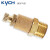 凯宇气动 KYCH  铜体消声器气管气阀气动排气节流铜消音降噪 PSS可调弹簧 3/4（6分）