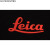 景超富康 莱卡 金属贴纸 标志logo 手机贴 相机贴 个性装饰动漫金属贴 红色长2.5*1.1CM