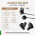坚途索尼SP800N耳帽XB400 55AP蓝牙耳机套硅胶耳塞套软塞胶头配件 特小1对 短款-透明白