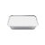 筑采（ZHUCAI）一次性铝箔餐盒 方形外卖打包盒 196x126x53mm 100个1包（750ml）1包价