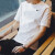 耐克（NIKE）耐克休闲男装夏季新款时尚运动户外健身训练衣棉质透气短袖 白色简约BV0508-100 M