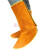 LISM牛皮护脚罩电焊护脚罩保护鞋面脚盖电焊工防烫劳保防护脚套护脚盖 一次性手套