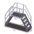 深瑞特 不锈钢跨线楼梯检验机楼梯；定制跨度2.5m平台高1.5m宽60cm单位：个