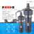 动真格（DongZhenGe）水高扬程抽水泵农用2寸三叶轮1.5KWAA 2.8kw2寸55米扬程4叶轮380V Q15-5