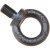 东弘 定制适用12.9级高强度吊环螺丝发黑色螺栓吊耳起重圆M12*55(1个)安全载荷1.6吨
