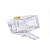 旭辰希 XC-RJ11-2 RJ11两芯电话水晶头 100个/盒(单位:盒)白色