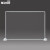 斯铂格 BGF-64 透明PVC挡板 餐桌隔离板食堂隔板防飞沫 透明30*40（双人坐)