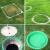 SMC复合树脂草盆井下沉式隐形窨井盖圆方形绿化种植草坪装饰园林 圆形800
