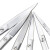 顶郝 不锈钢手术剪刀 实验室用加长加厚剪刀 手术直尖12.5cm 