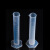 鸣固  实验室用品 塑料量筒带刻度加厚PP分装 实验量筒 塑料量筒 白线1000mL