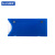 苏识 仓库货架塑料标签标识卡磁性材料卡片磁性物料卡 卡4*10cm 蓝色 强磁 10个装 1310142