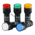 适用电源指示灯AD16-16DS LED信号开孔16MM 24V 220V 380V红黄绿蓝白 AD16-16DS-AC220V-白色