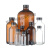 波士顿瓶棕色小口玻璃螺口瓶透明药剂瓶密封采样瓶分装化工化验瓶 60ml 棕色含盖