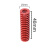 梅派 模具弹簧压簧 高强度扁线弹簧 Φ25×40 红色