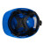 霍尼韦尔（Honeywell）霍盛安全帽 Y99 ABS工地建筑 防砸抗冲击 透气款 蓝色 1顶