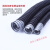 包塑金属软管穿线管波纹管电线电缆套管蛇皮管塑料保护阻燃16/20 国标加厚内径75(10米)