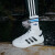 阿迪达斯 （adidas）TEAM COURT经典运动板鞋小白鞋男女官方三叶草 白/一号黑 36.5 225mm