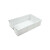 ABDT中吉万兴白色厚周转箱塑料盒子长方形工具箱零件盒收纳盒螺丝物 2号白厚耐用650410155mm