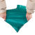 定制适用绿色快递袋打包袋子加厚logo大小号塑料快递包装袋物流防水袋 32*45100只 半新料(绿色)