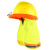 加宽加大安全帽遮阳帽檐沿工地施工防晒帽子头盔遮脸透气夏季男士 款帽套