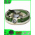 圆形磁盘电阻器BC125W50W100W200W300W1K可调电位器线绕瓷盘电阻 15欧 可调0-15欧 25W直径44装高40mm