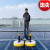 太阳能光伏板清洗机器人组件喷水设备屋顶通水刷电动工具 7.5米市电-无刷电机版 (更耐用-
