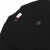 巴利Bally/  男士时尚经典大牌LOGO纯棉短袖T恤 603085 05021 黑色F000 L