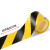 黑黄警示胶带pvc耐磨地贴彩色警戒线地板防水胶带强力强粘地标线5 15cm宽X33米