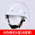 防暴头盔钢盔M88头盔德式带面罩头盔安全帽保安防护头盔 加厚款白色德式盔(无面罩)