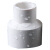 飓程 PVC给水管配件异径直接 管箍 白色 单位：个 32mm*25mm 
