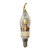 E14螺口节能LED玉石蜡烛水晶吊灯光源上下发光三变光玉米灯泡 E27火箭泡-16W-三色变光