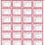 图书分类标签河北省中小学图书标签彩色书标图书馆色标图书耗材 R类(一张32贴
