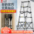 伸缩梯多功能梯子工程铝合金折叠人字梯升降升缩直梯小楼梯 免安装人字1.8米适用3.3米