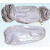 工业白色PVC牛津塑胶耐油耐酸碱防水围裙套袖食品厂食堂渔业围裙 透明围裙19丝 L