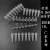 京京 荧光定量 PCR 8连管 0.2ml 八连管/8联管 排管 平盖 专用架子 0.1ml 8连管 200套