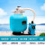 游泳池砂缸水泵一体机鱼池浴池沙缸过滤器水处理工程设备佩科达 QSF-400(流量：6.5吨每小时)