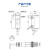 背景漫反射微型光电传感器红外开关感应器可见光CX-441CX-442 FGNT08-25NR-C 测距25cm 回归反